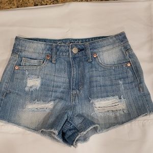 Aeropostale high rise shorty shorts